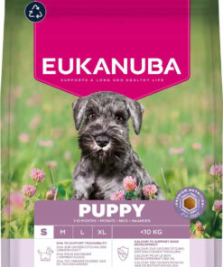 Alternative view of Eukanuba 3kg Ξηρά Τροφή για Κουτάβια Μικρόσωμων Φυλών με Κοτόπουλο