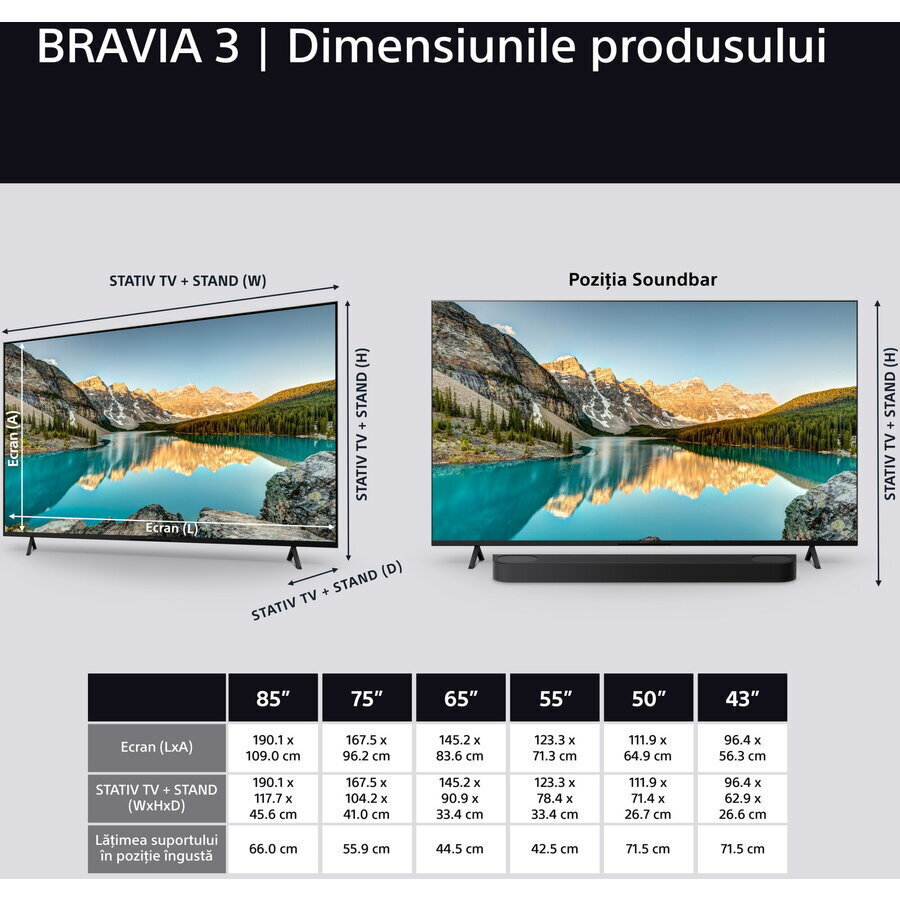 Sony Smart 55" 4K LED Bravia 3 55S39 (2025) - Image 15