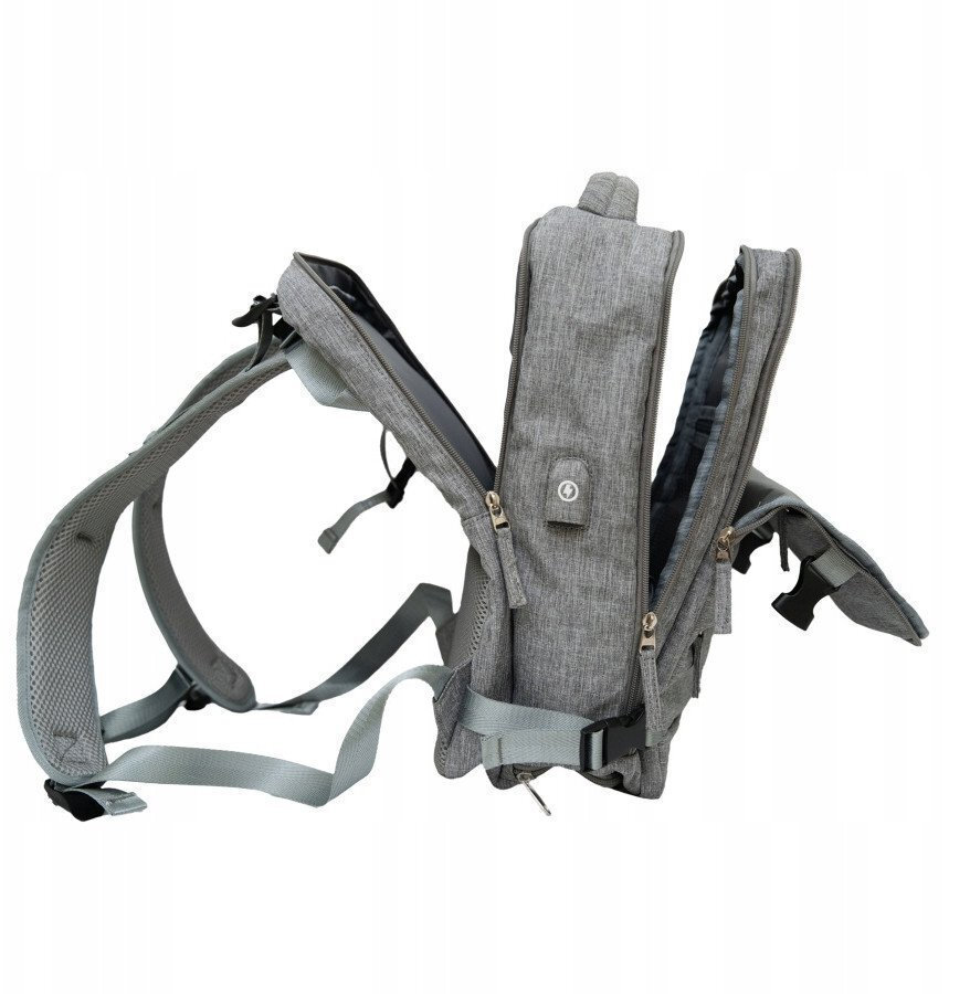Noveen Backpack Γκρι - Image 6