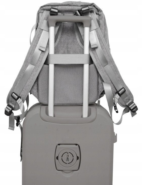 Noveen Backpack Γκρι - Image 10