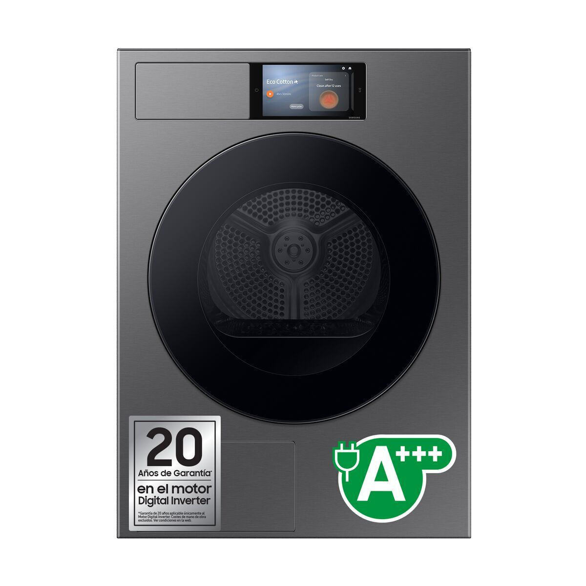 Samsung 9kg με Αντλία Θερμότητας DV90F09F4SU3 - Image 4