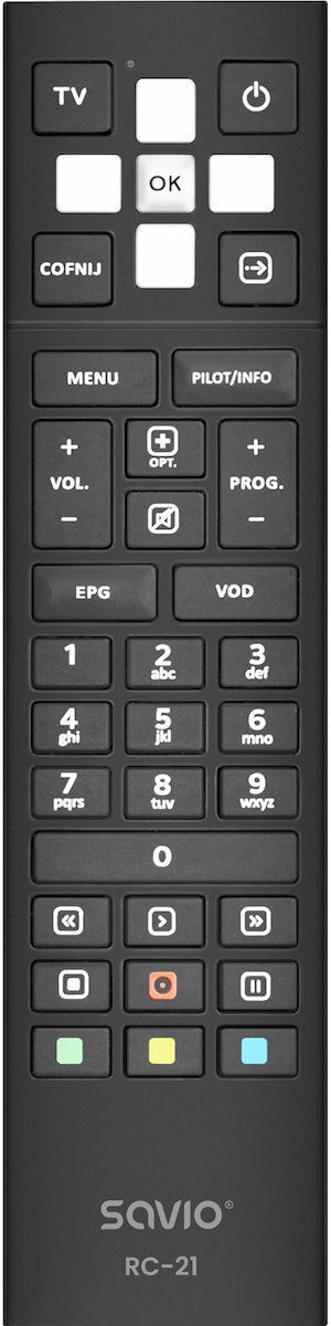 Savio Universal Τηλεχειριστήριο για Τηλεοράσεις 5901986049562