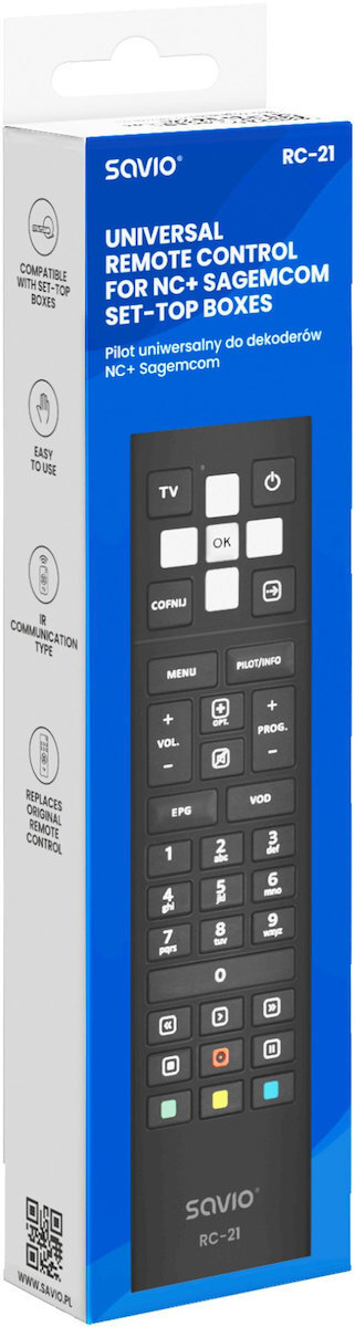 Savio Universal Τηλεχειριστήριο για Τηλεοράσεις 5901986049562 - Image 2