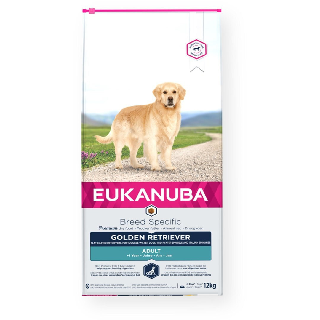 Eukanuba 12kg Ξηρά Τροφή για Ενήλικους Σκύλους Μικρόσωμων & Μεσαίων Φυλών με Σολομό και Κοτόπουλο