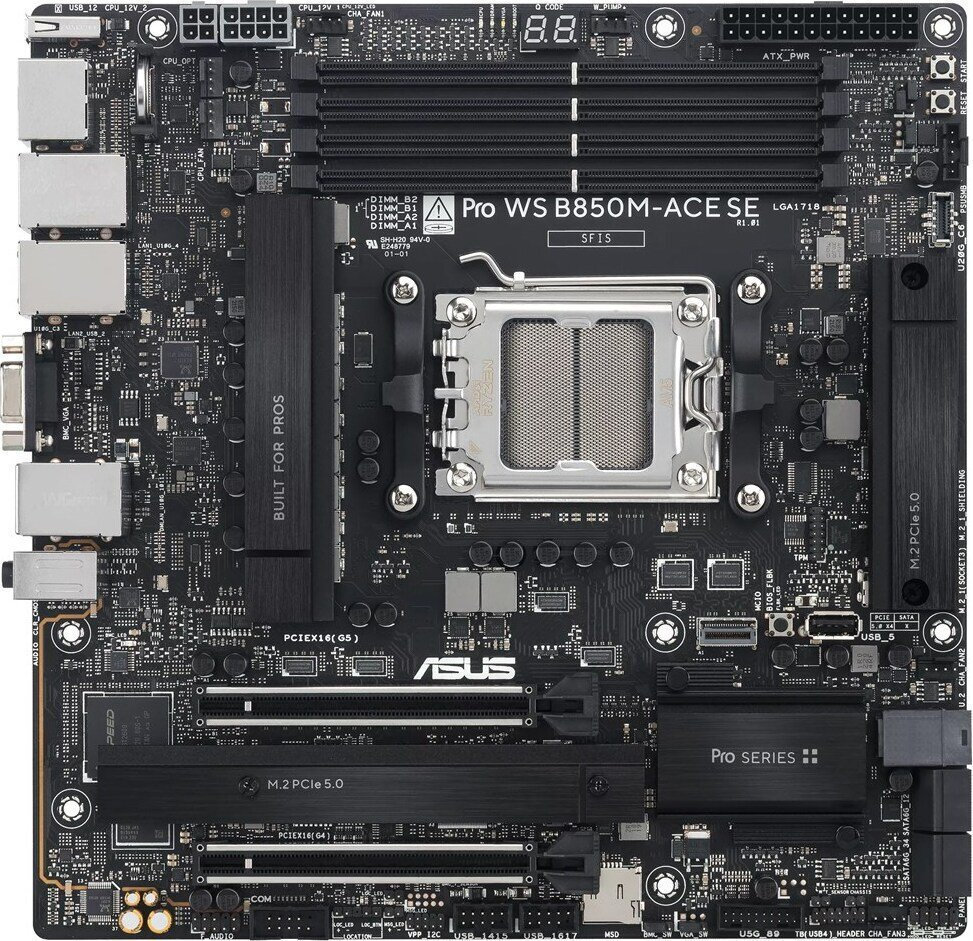 Asus Pro Ws B850M-Ace Se - Image 2