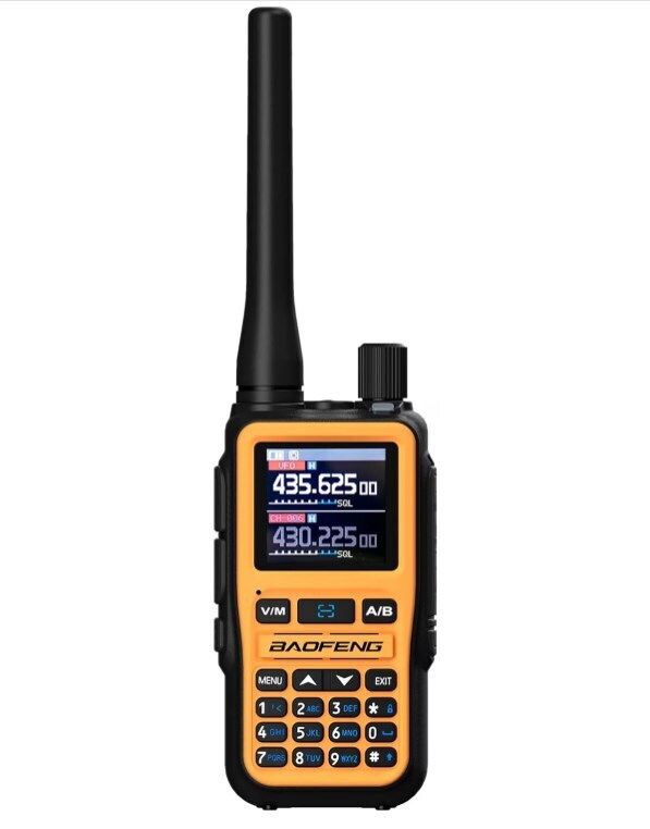 Baofeng UV-5R EU MINI Ασύρματος Πομποδέκτης UHF/VHF 5W με Έγχρωμη Οθόνη Σε Χρώμα