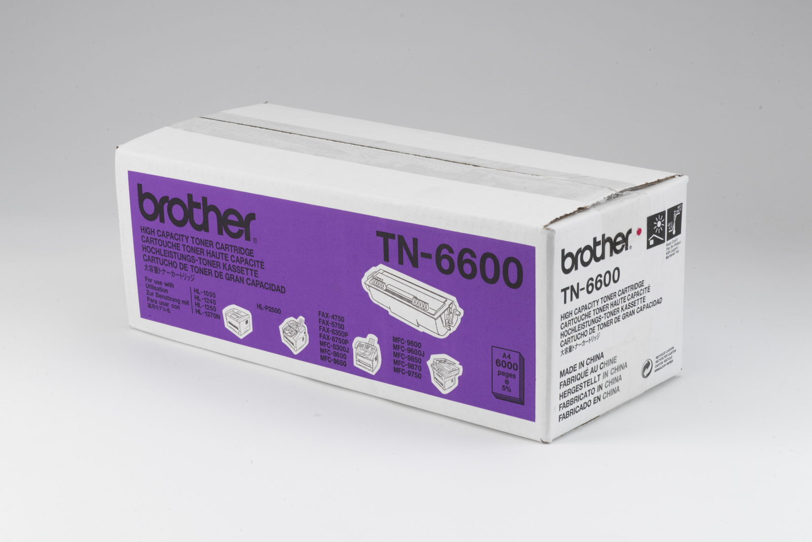 Brother TN-6600 Γνήσιο Toner Laser Εκτυπωτή Μαύρο 6000 Σελίδων (TN-6600) - Image 3