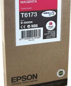 Epson T6173 Γνήσιο Μελάνι Εκτυπωτή InkJet Ματζέντα (C13T617300)