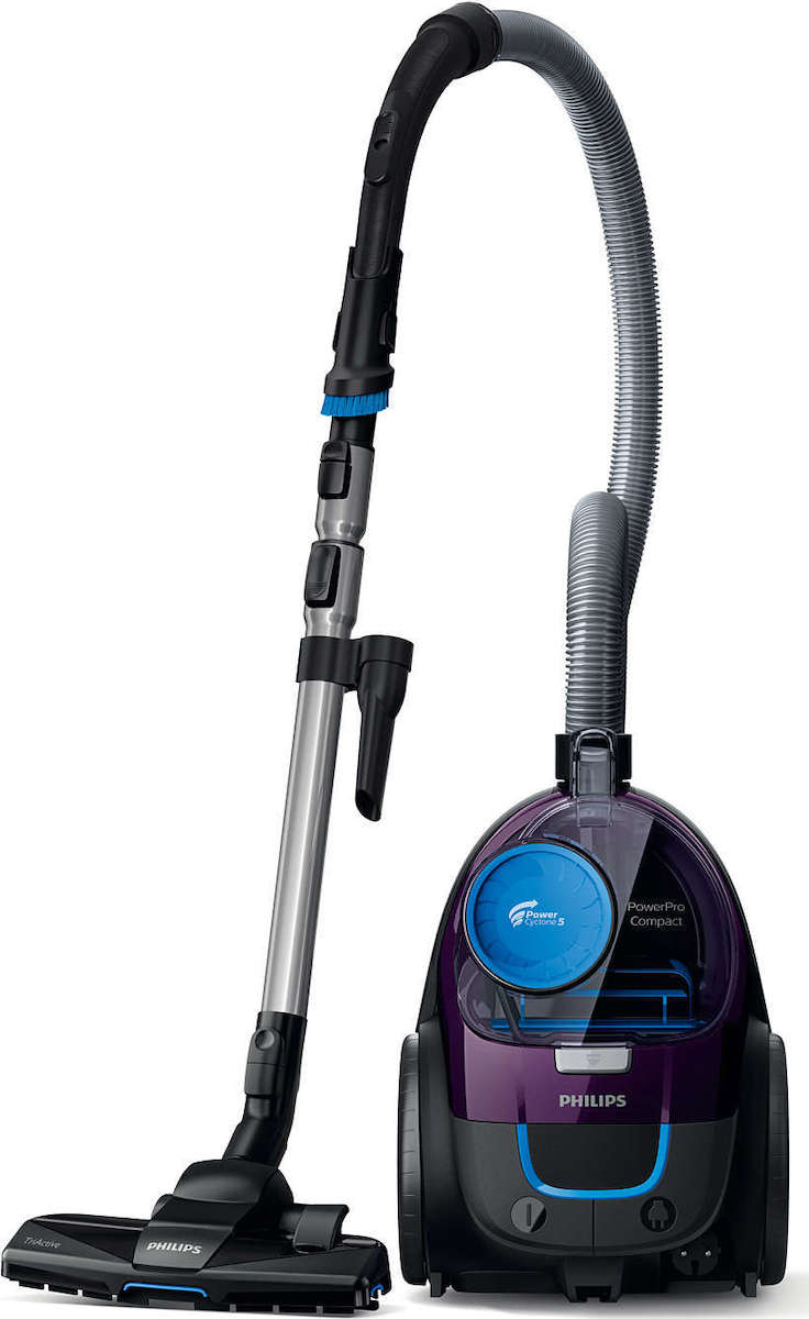 Philips Powerpro Compact Ηλεκτρική Σκούπα 750W με Κάδο 1.5lt Μωβ - Image 3