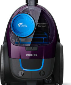 Philips Powerpro Compact Ηλεκτρική Σκούπα 750W με Κάδο 1.5lt Μωβ