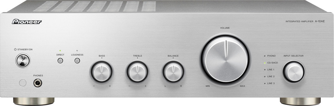Pioneer A-10AE-B Ολοκληρωμένος Ενισχυτής Hi-Fi Stereo 50W/4Ω 30W/8Ω A10AEBMGP Μαύρος - Image 3