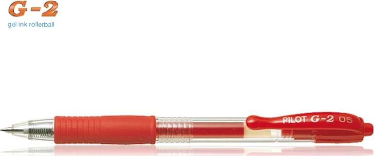 Pilot G-2 Gel με Κόκκινο Μελάνι - Image 2