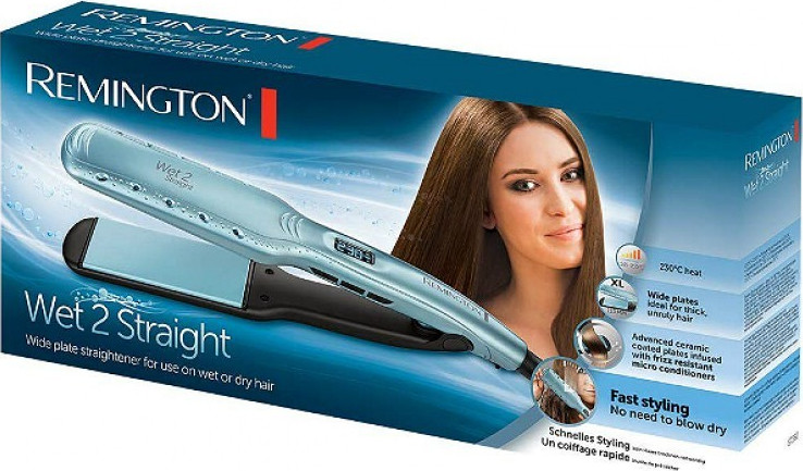 Remington Wet2Straight S7350 Πρέσα Μαλλιών με Κεραμικές Πλάκες - Image 3