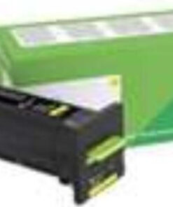 Lexmark 72K2XYE Γνήσιο Toner Laser Εκτυπωτή Κίτρινο 22000 Σελίδων 72K2XYE