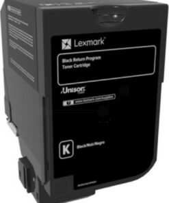 Lexmark 84C2HKE Γνήσιο Toner Laser Εκτυπωτή Μαύρο High Yield 25000 Σελίδων 84C2HKE