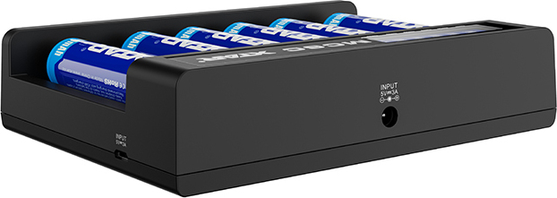XTAR MC6C USB Φορτιστής 6 Μπαταριών Li-ion Μεγέθους 18650 - Image 4