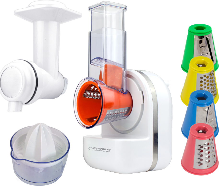 Esperanza Κόφτης Λαχανικών / Φρούτων 150W Λευκός