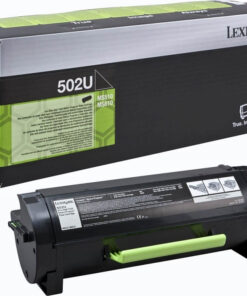 Lexmark 502U Γνήσιο Toner Laser Εκτυπωτή Μαύρο High Yield Extra High Yield 20000 Σελίδων (50F2U00)