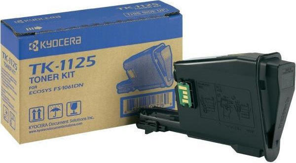Kyocera TK-1125 Γνήσιο Toner Laser Εκτυπωτή Μαύρο 2100 Σελίδων (1T02M70NL0)