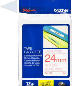 Brother Ταινία Ετικετογράφου 8m x 24mm σε Λευκό Χρώμα