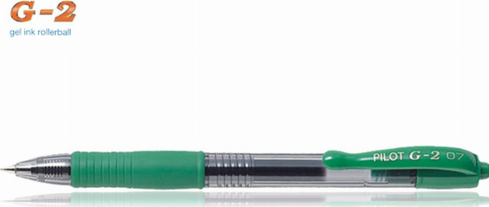 Pilot G-2 Gel με Πράσινο Μελάνι - Image 2