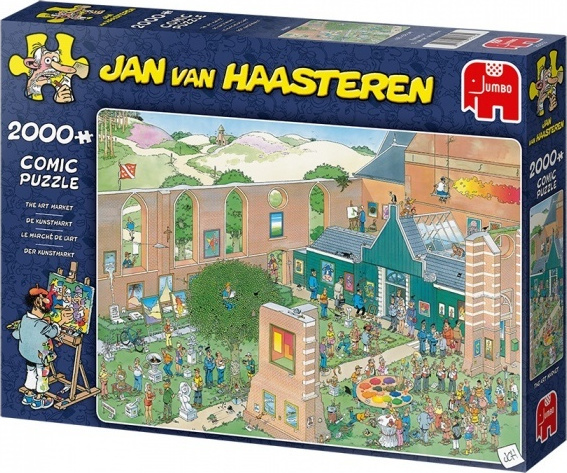 Jan van Haasteren The Art Market 2000pcs