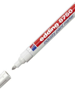 Edding 8750 Industry Ανεξίτηλος Μαρκαδόρος Λευκός 4mm 4-8750049