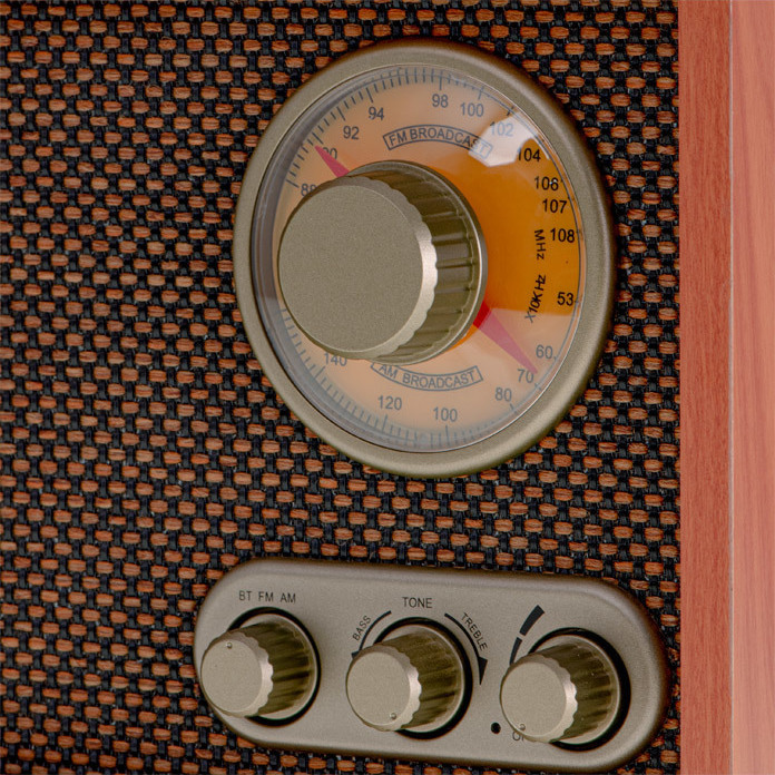 Adler AD-1171 Retro Επιτραπέζιο Ραδιόφωνο Ρεύματος με Bluetooth Καφέ - Image 3