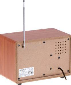 Alternative view of Adler AD-1171 Retro Επιτραπέζιο Ραδιόφωνο Ρεύματος με Bluetooth Καφέ
