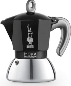 Bialetti Moka Induction Μπρίκι Espresso 2cups Μαύρο