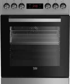 Beko Ελεύθερη με Εστίες Υγραερίου Inox FSMT55330DXDS