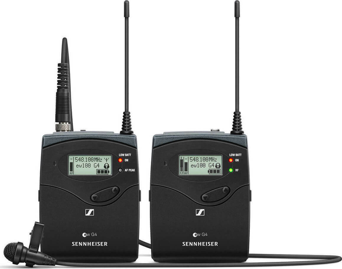 Sennheiser EW 112P G4 G-Band Σετ Ασύρματο Πυκνωτικό Μικρόφωνο Πέτου, Clip On, Ζώνης Δημοσιογραφικό