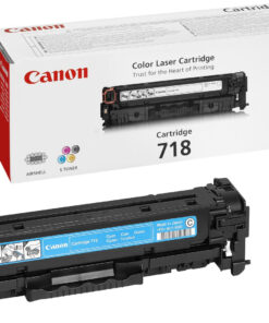Canon 718 Γνήσιο Toner Laser Εκτυπωτή Κυανό 2900 Σελίδων (2661B002)