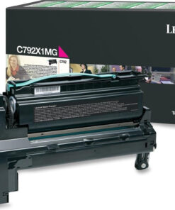 Lexmark C792X1MG Γνήσιο Toner Laser Εκτυπωτή Ματζέντα High Yield Extra High Yield 20000 Σελίδων