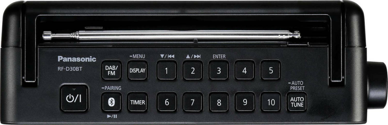 Panasonic RF-D30BT Φορητό Ραδιόφωνο Ρεύματος / Μπαταρίας DAB+ με Bluetooth - Image 5