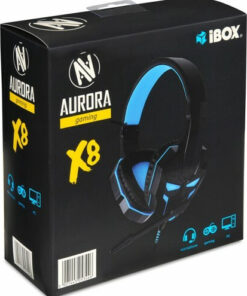 Alternative view of iBox X8 Over Ear Black/Blue