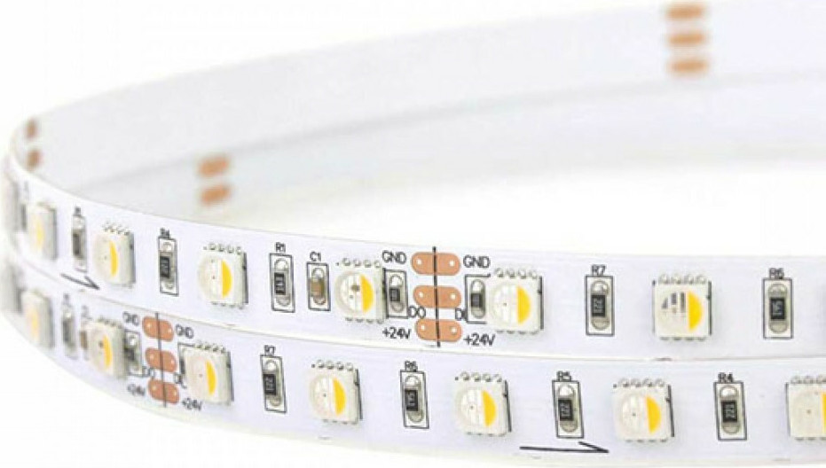 Woox Αδιάβροχη Smart Ταινία LED Wi-Fi 12V RGBW Φως 5m Τύπου SMD5050 με Τροφοδοτικό & WiFi Controller R5093 - Image 3
