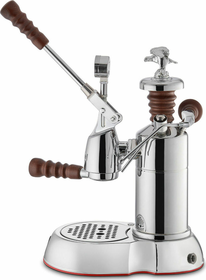 La Pavoni Esperto Abile Χειροκίνητη Μηχανή Espresso 950W Πίεσης 0.8bar Ασημί - Image 3