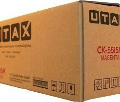 Utax CK-5515M Γνήσιο Toner Laser Εκτυπωτή Ματζέντα 9000 Σελίδων (1T02ZLBUT0)