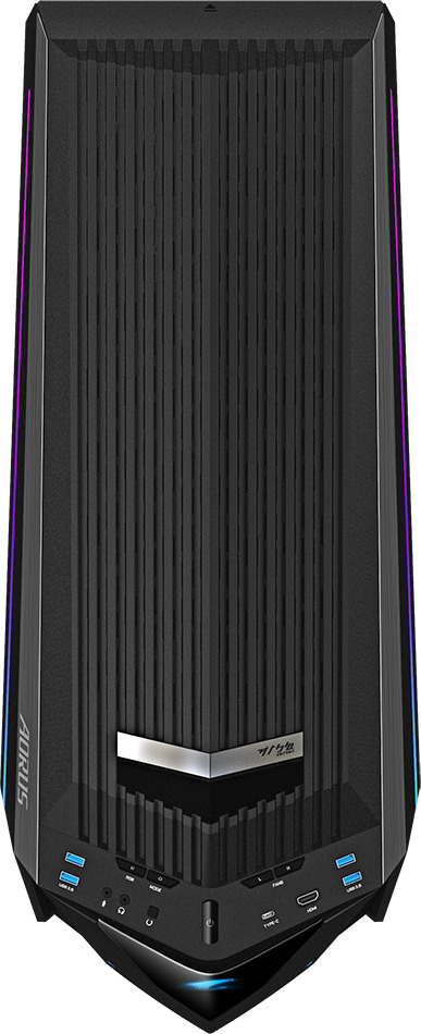 Gigabyte AORUS C700 Glass Gaming Full Tower Κουτί Υπολογιστή με Πλαϊνό Παράθυρο και RGB Φωτισμό Μαύρο - Image 6