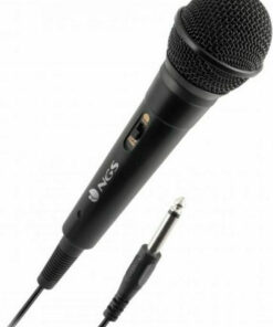 NGS Ενσύρματο Μικρόφωνο Karaoke Singer Fire σε Μαύρο Χρώμα