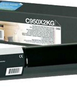 Lexmark C950X2KG Γνήσιο Toner Laser Εκτυπωτή Μαύρο Extra High Yield 32000 Σελίδων