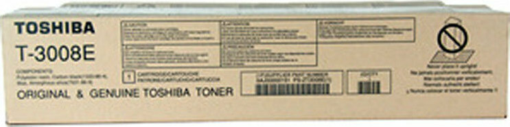 Toshiba T-3008E Γνήσιο Toner Laser Εκτυπωτή Μαύρο 43900 Σελίδων (6AJ00000151)