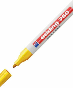Edding 750 Ανεξίτηλος Μαρκαδόρος Κίτρινος