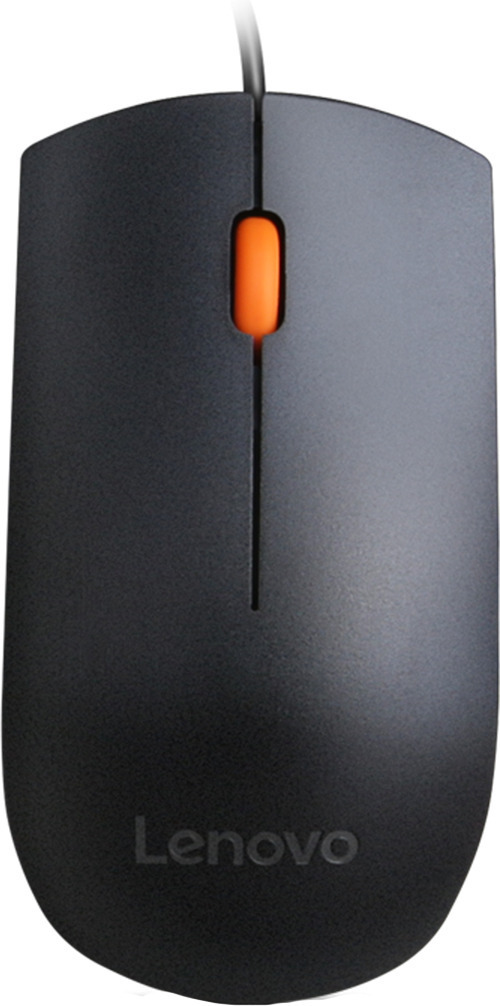 Lenovo 300 Ενσύρματο Ποντίκι Μαύρο - Image 5