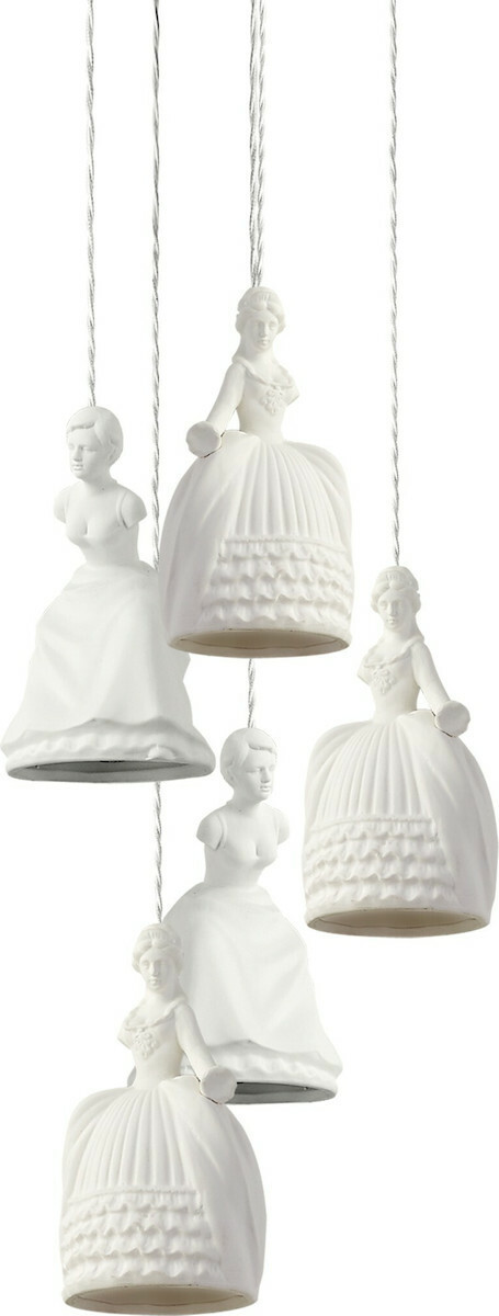 Home Lighting Κρεμαστό Φωτιστικό Λευκό 40εκ. - Image 3