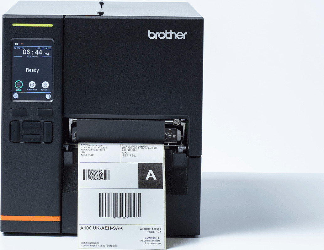 Brother TJ-4121TN Εκτυπωτής Ετικετών Θερμικής & Απευθείας Μεταφοράς USB, Serial, Bluetooth, Ethernet 300 dpi TJ-4121TNZU1 - Image 4