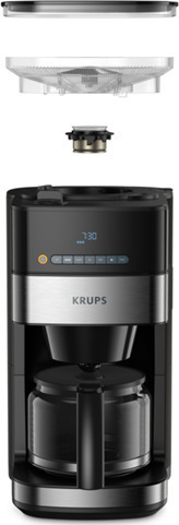 Krups Grind Aroma KM832810 Προγραμματιζόμενη Καφετιέρα Φίλτρου 1000W Black - Image 6