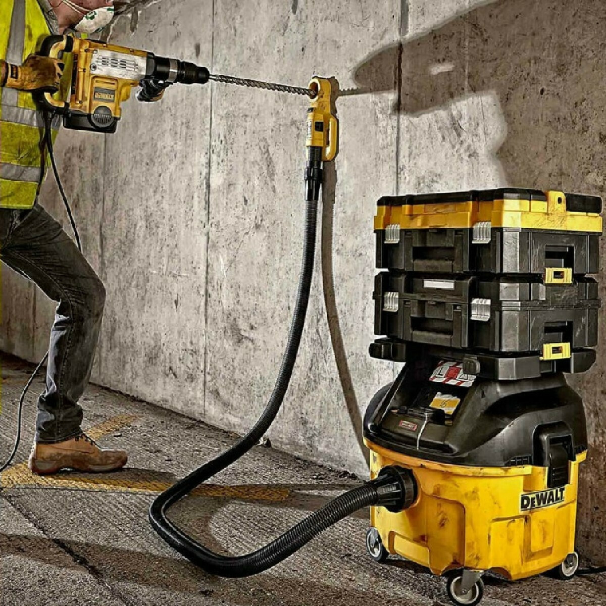 Dewalt DWV901L Υγρών / Στερεών 1400W 17.5lt - Image 6