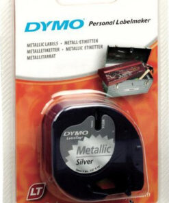 Dymo 91208 Ταινία Ετικετογράφου 4m x 12mm σε Ασημί Χρώμα